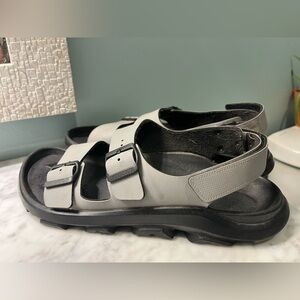 Birkenstock Mogami Terra Men's Size 13 US 46 EU Gray Sandals